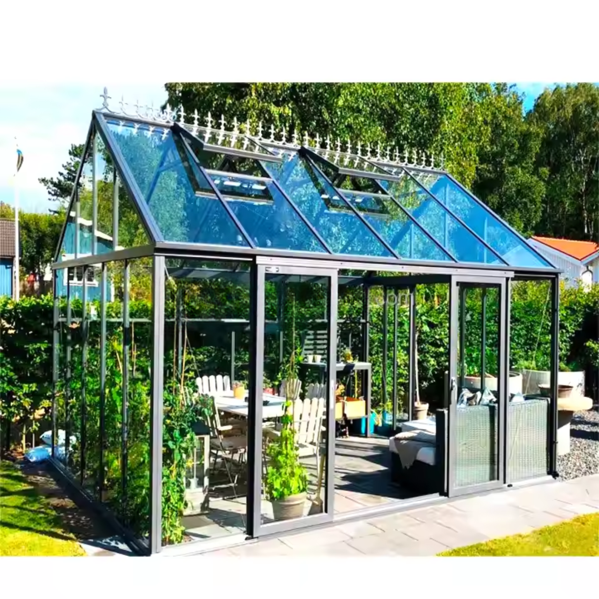 Kingsmere Heritage 8×15 Victorian Greenhouse